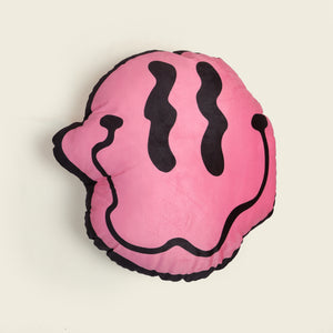 Pink Smiley Cushion