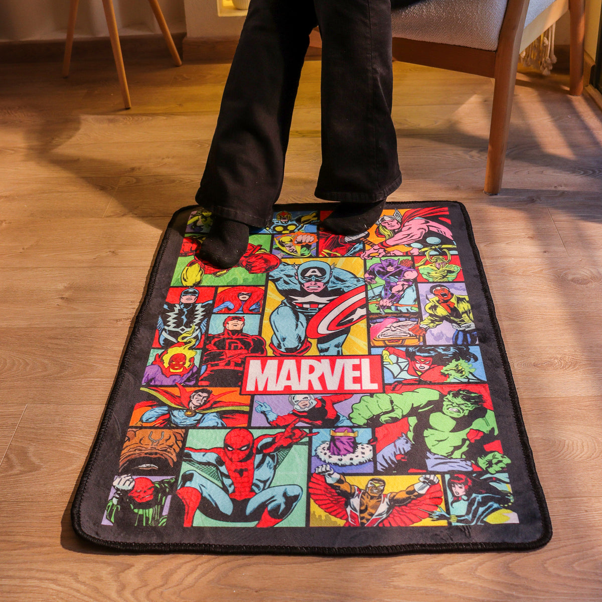 DC/Marvel Comics Collection- Rug