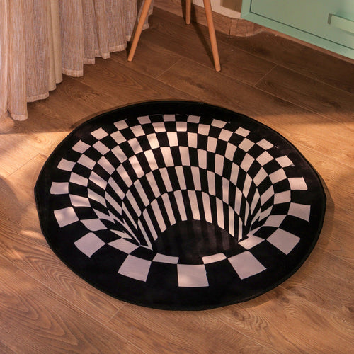Optical Illusion Black