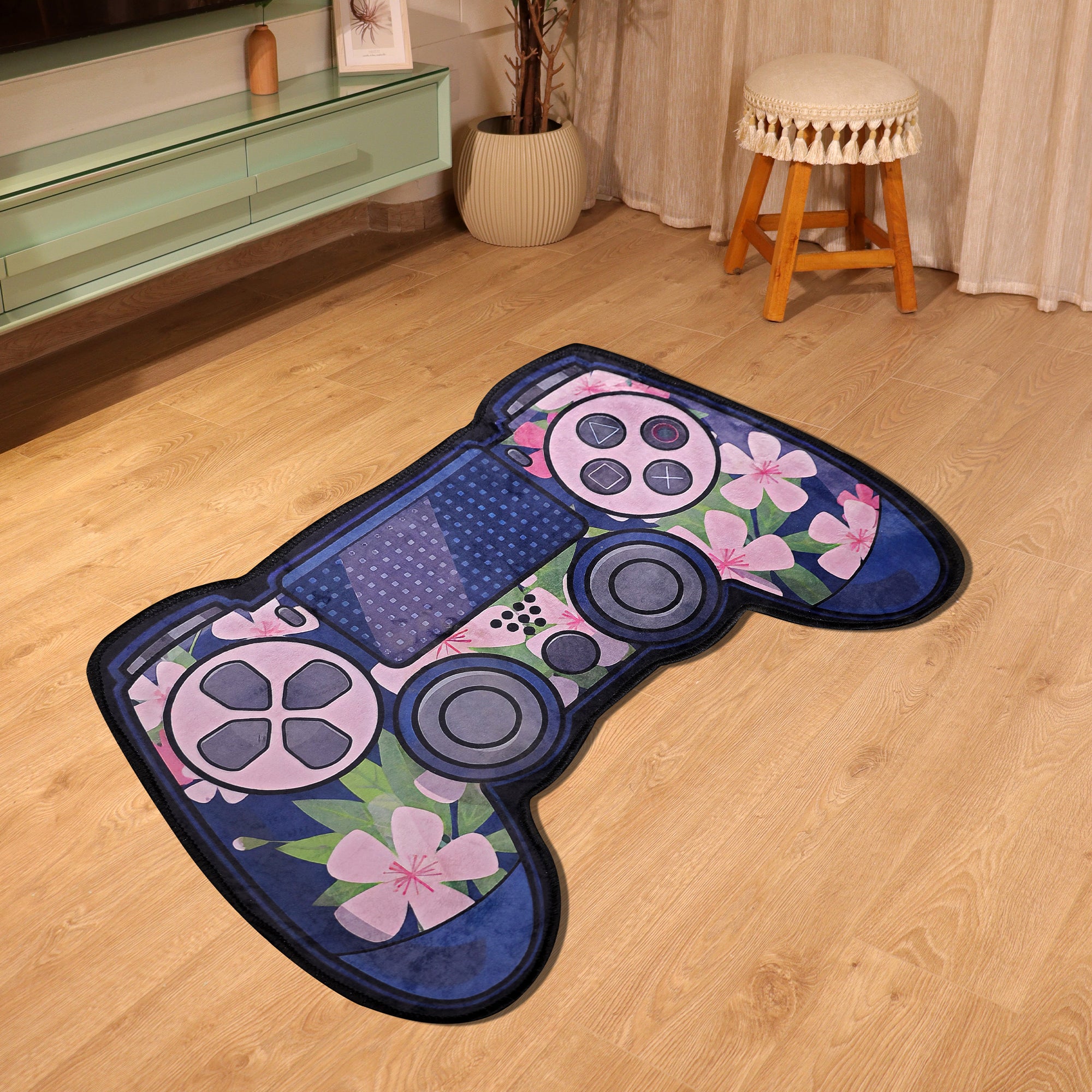PlayStation Controller Galaxy Design - Rug