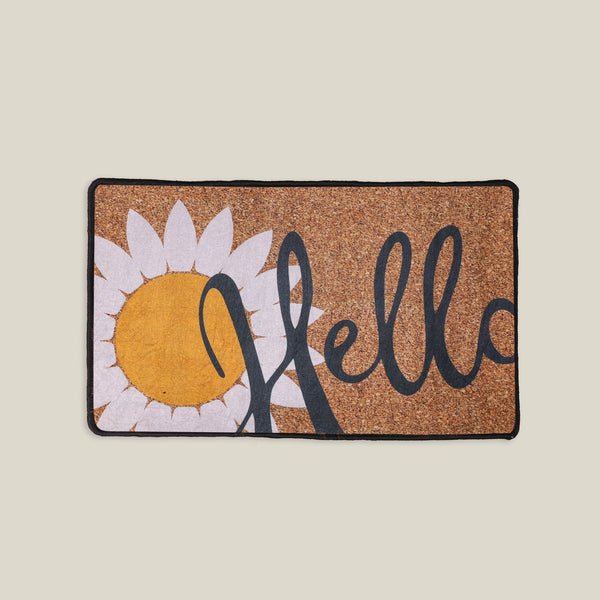 Sunflower Hello Mat
