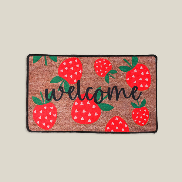 Strawberry Welcome Mat
