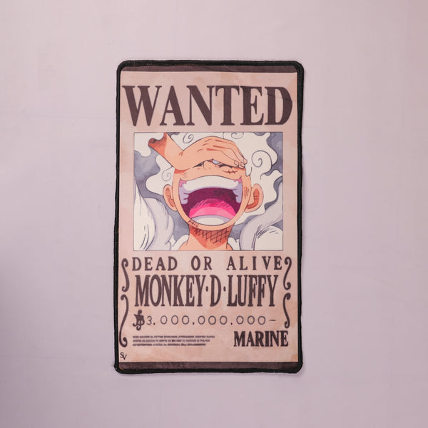One Piece Wanted Poster - Rug