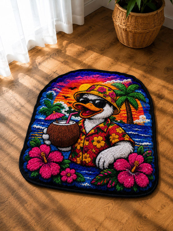 Tropical Duck Rug