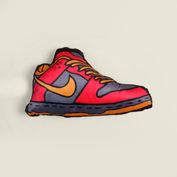 Red Nike Air Force  cushion