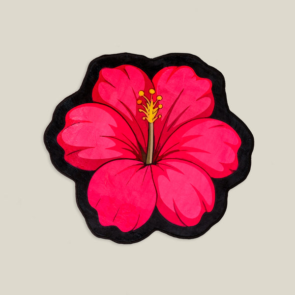 Hibiscus Flower  - Rug