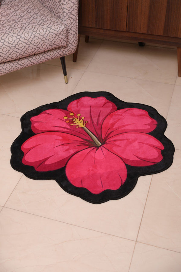 Hibiscus Flower  - Rug