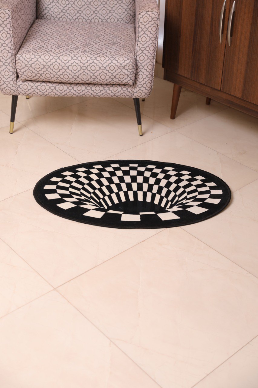 Optical Illusion Black