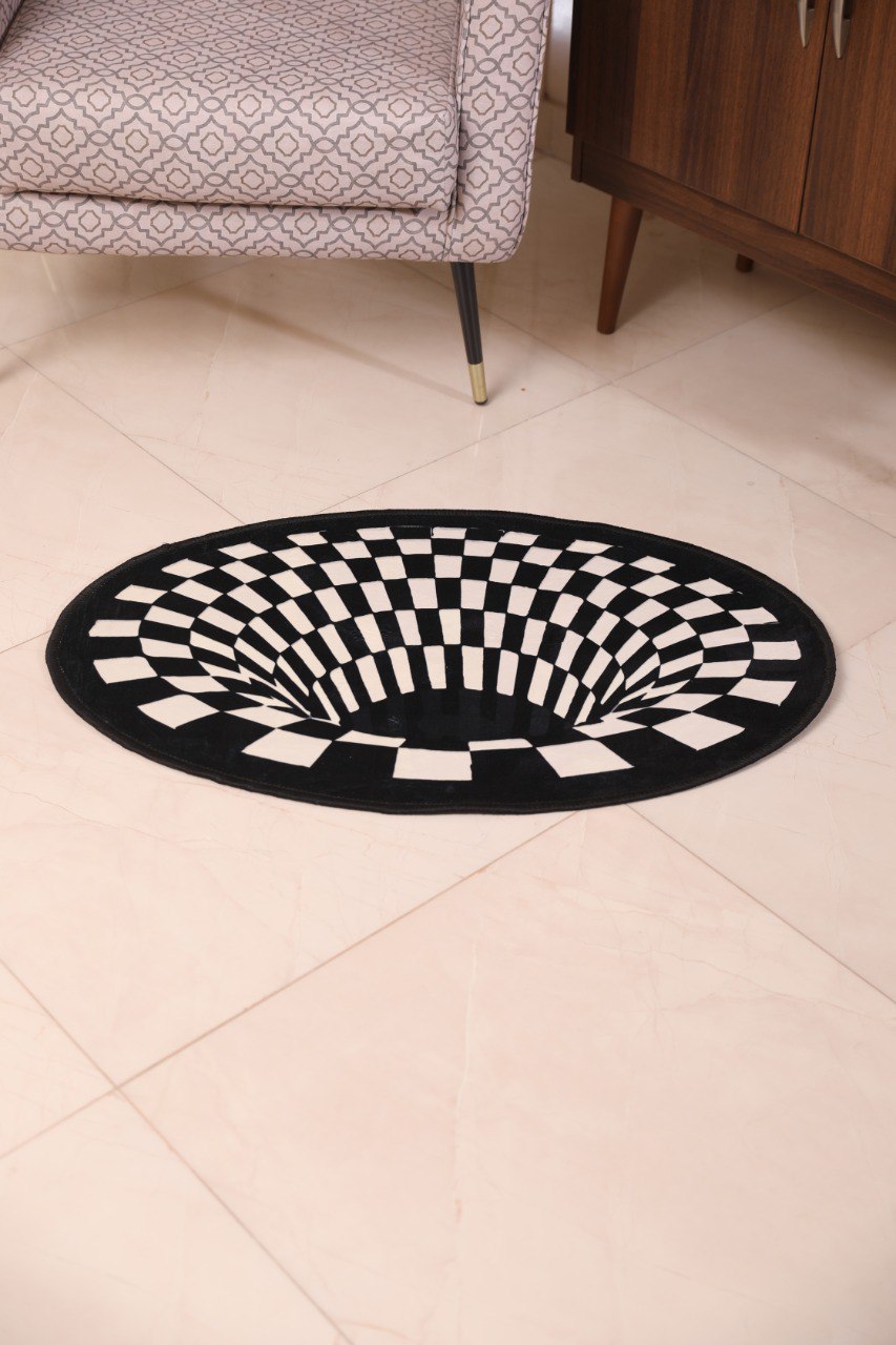 Optical Illusion Black