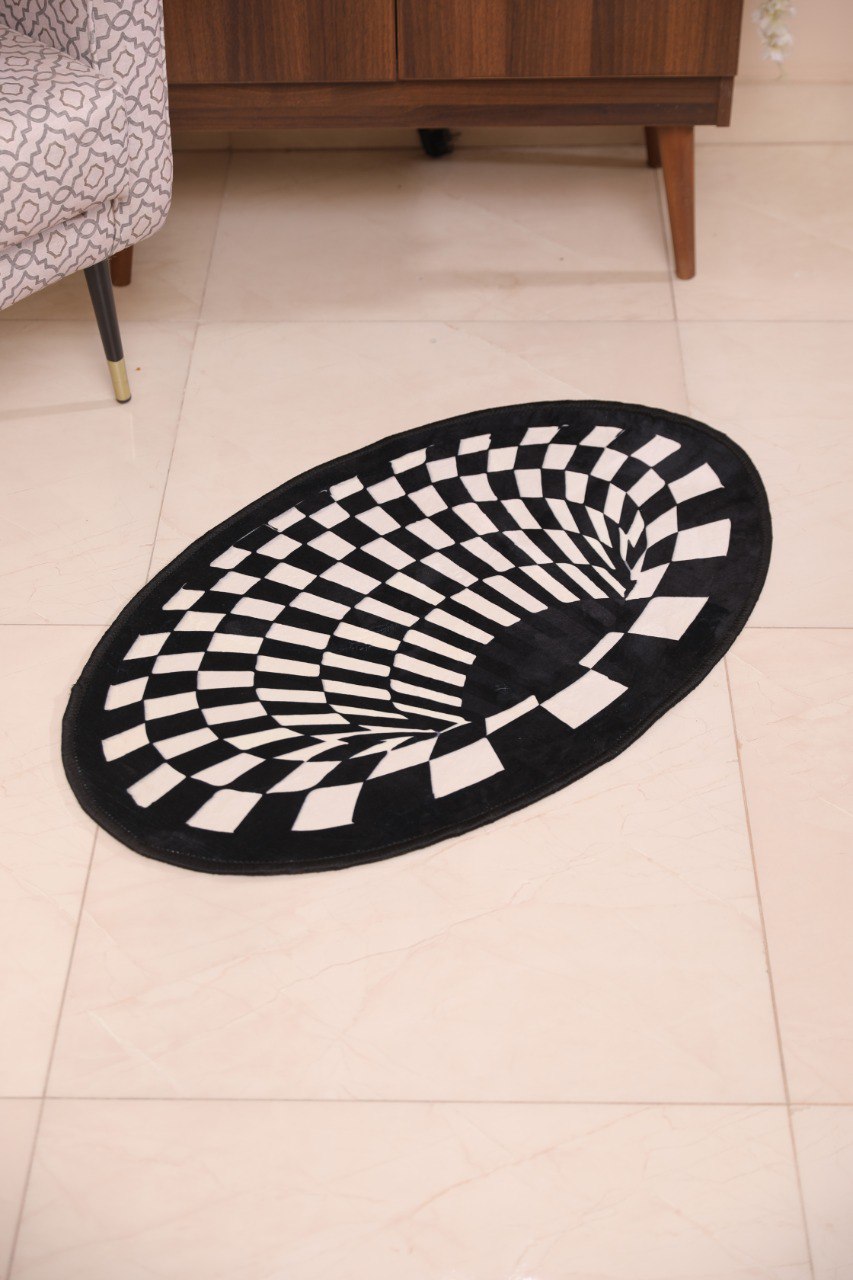 Optical Illusion Black