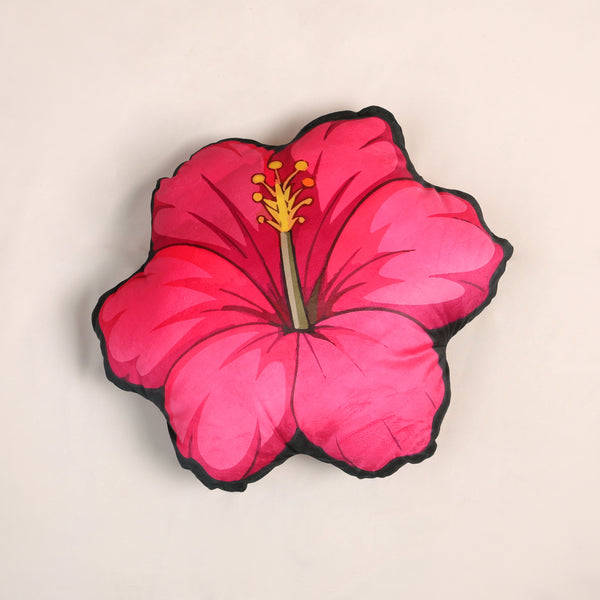 Hibiscus Flower Cushion