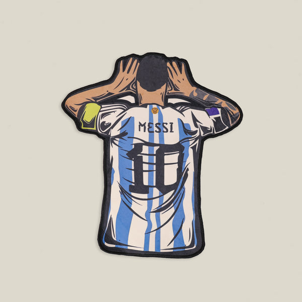 Lionel Messi Argentina Jersey - Rug