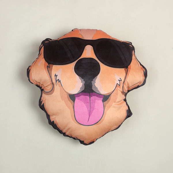 Dog with Sunglasses  - Cushion