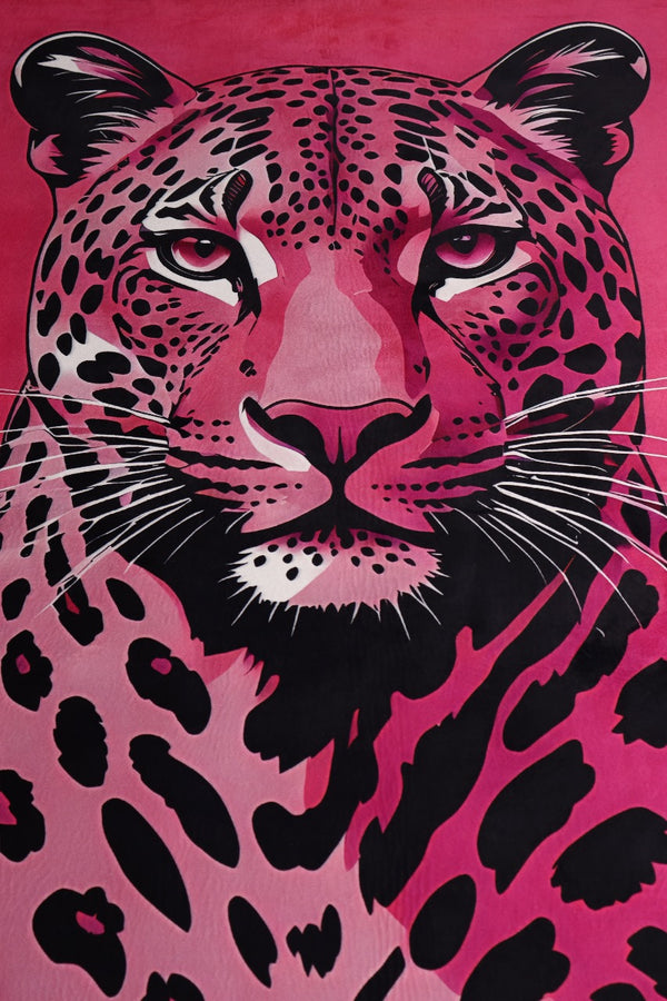 Pink Leopard - carpet
