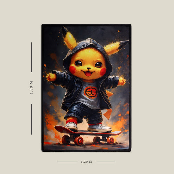 Ripped Pikachu - carpet