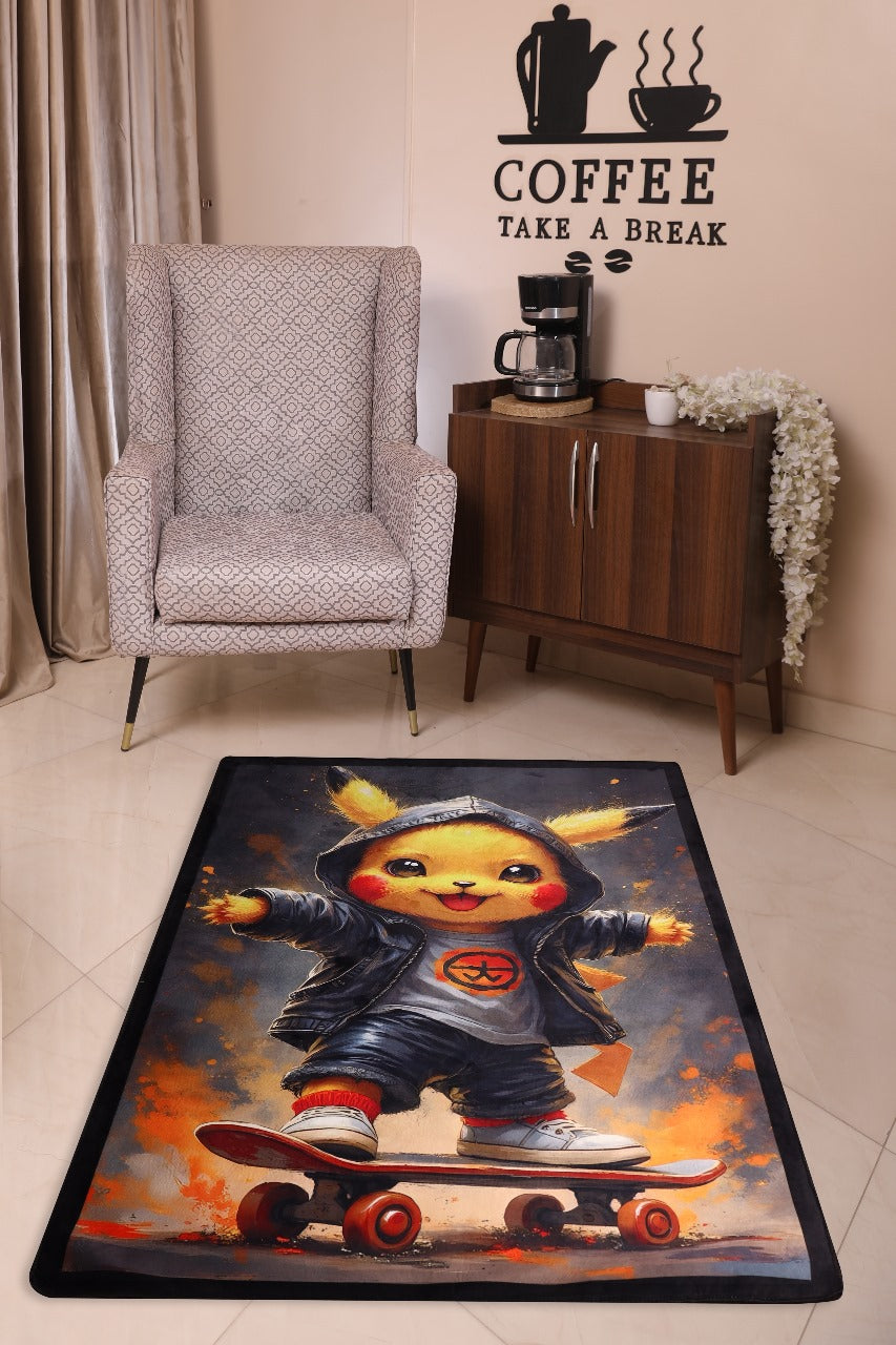 Ripped Pikachu - carpet