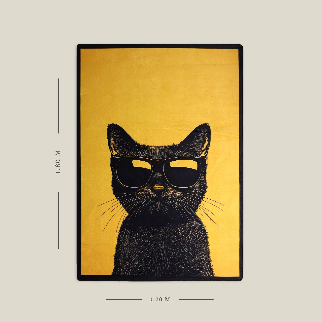 120 cm x 180 cm